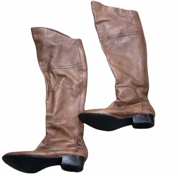 Steve Madden KOMA over the knee leather boots 7 - Picture 3 of 9
